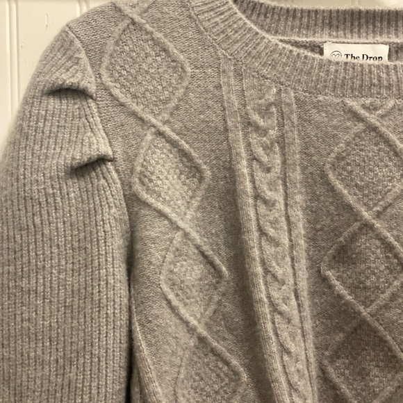 Puff Sleeve Cable-Knit Sweater - Picture 5 of 6